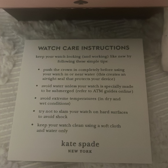 Kate Spade Black & White Polkadot Watch  NWT - Picture 3 of 5